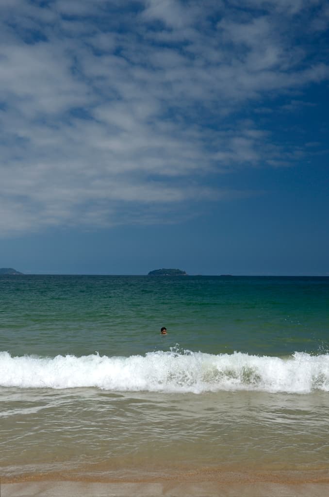Praia do Félix, em Ubatuba