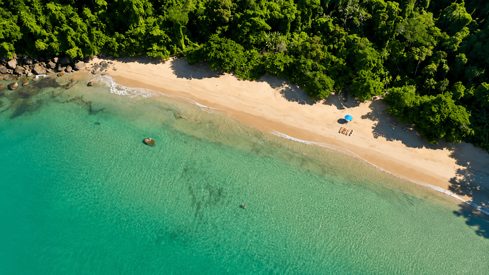 Praia do Alto, em Ubatuba