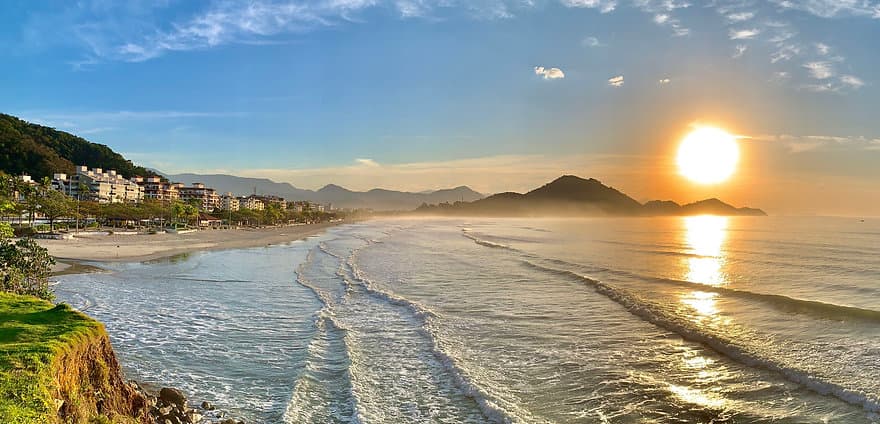 Praia Grande, em Ubatuba