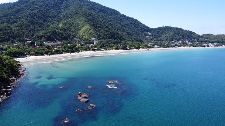 Enseada, em Ubatuba