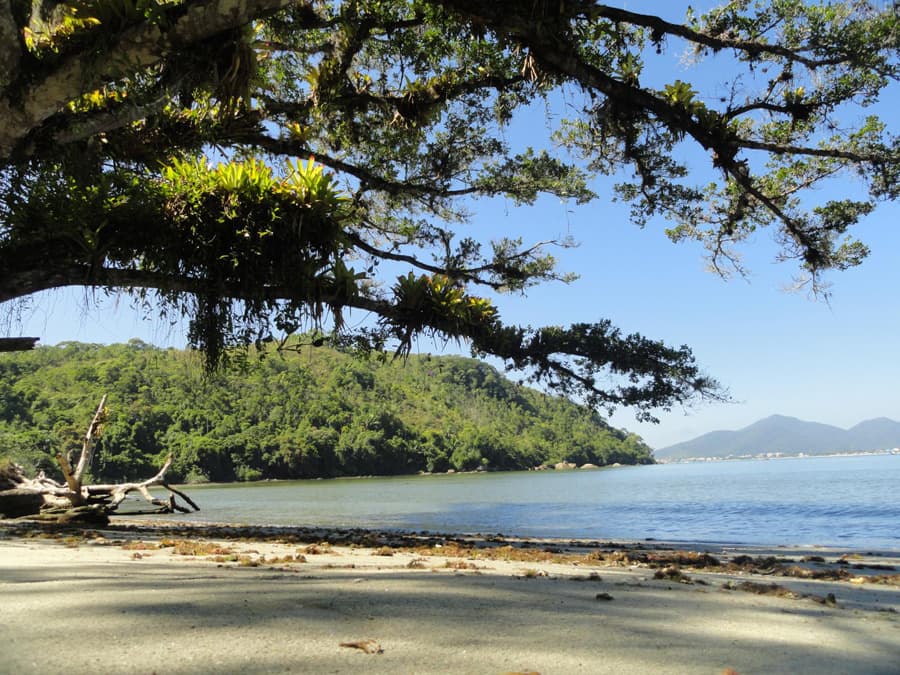 Barra Seca, em Ubatuba