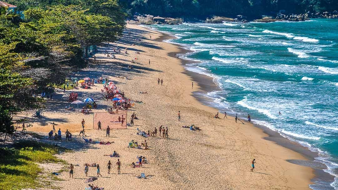 Vermelha do Centro, em Ubatuba